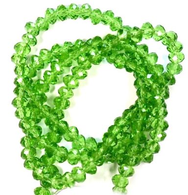 CC1177 3x1.5mm Emerald Cut Crystal Rondelles