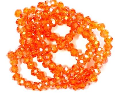 CC1193 3x1.5mm Marigold AB Cut Crystal Rondelles
