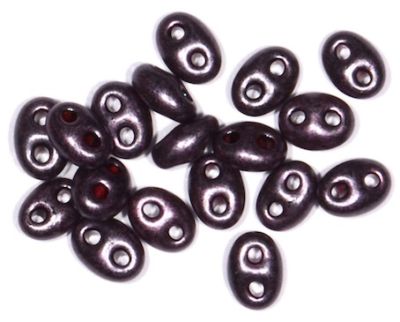 TW019 Pearl Grape Twin Beads