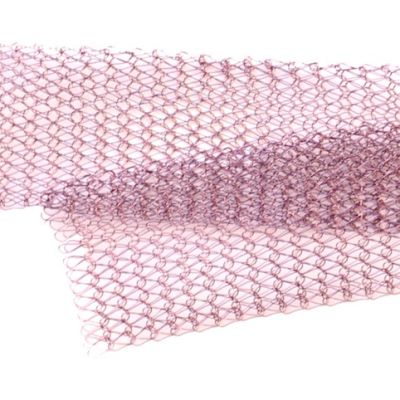 KWR004 Dark Purple Knitted Wire Ribbon