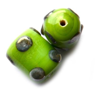 GL3927 15x10mm Green Dot on Tube