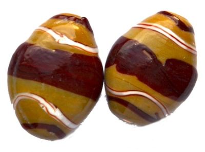 GL3950 25x18mm Brown Waverley Oval