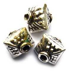 MB910 8mm Decorated Bicone