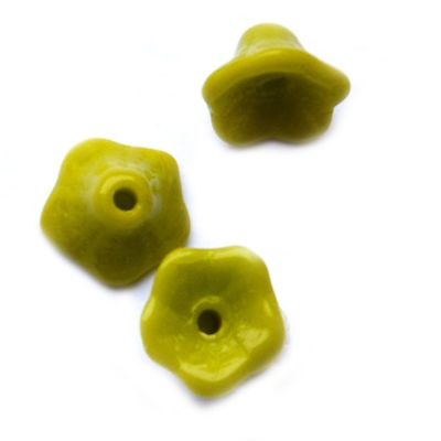 GL4062 7x5mm Mid Olive Lily Flower