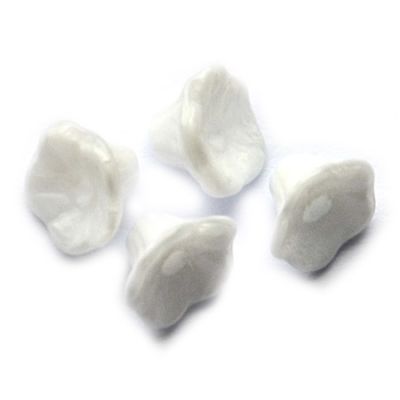 GL4068 7x5mm Pure White Lily Flower