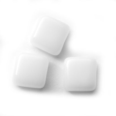 GL4150 6mm Opaque White Flat Square