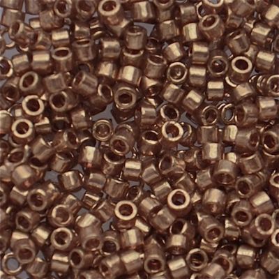 DB0115 Transparent Rose Gold Metallic Lustre Delica