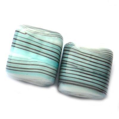 GL5050 12mm Stripy Blue/Grey Cube