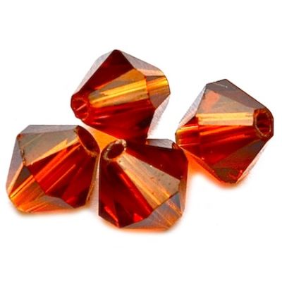 GLx5380 8mm Brown Bicone