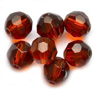 GLx5390 6mm Brown Facet