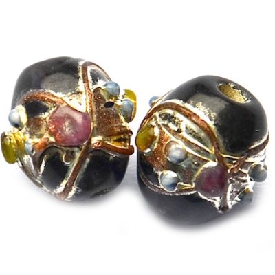 GL5412 Deep Tanzanite Decorated Oval