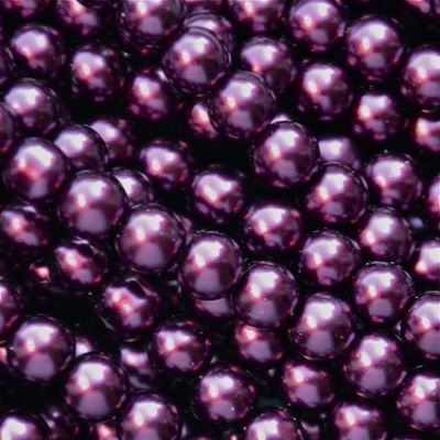GP817 8mm Aubergine Glass Pearls