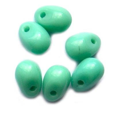 GL1243 4x6mm Soft Teal Drop