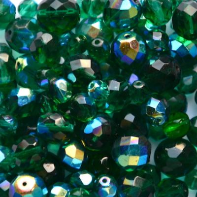 MX181 Teal AB Facet Mix