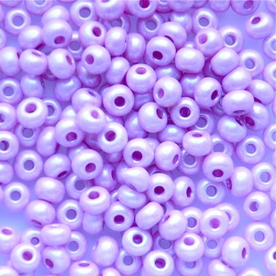 RC872 Mauve Pearl Size 6 Seed Beads