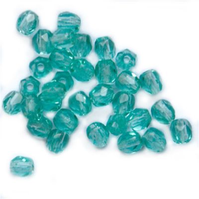 FG362 3mm Pale Teal Facets