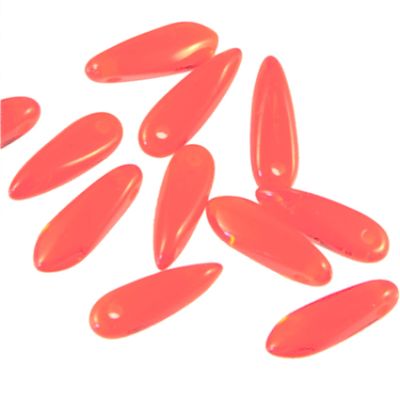 GL5578 11x3mm Clear Red Dagger