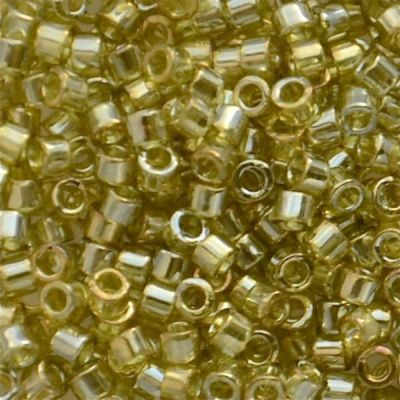 DB0124 Transparent Chartreuse Lustre Delica