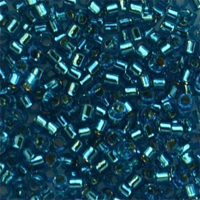 DB0149 Silver Lined Capri Blue Delica