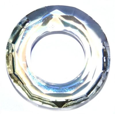 HC026 30mm Diameter Cut Crystal Donut