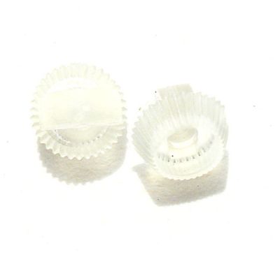 FN010 Pair of Plastic Butterfly Backs