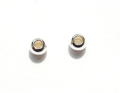 SS006 Sterling Silver 2.5mm Round Bead