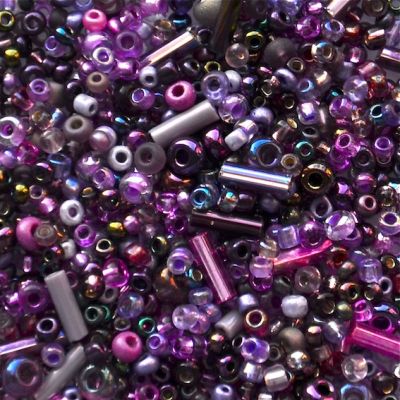 MX005 Purple/Lilac Seed and Bugle Mix