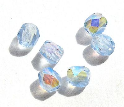 FG330 3mm Pale Blue AB Facet