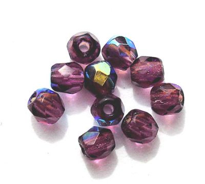 FG332 3mm Purple AB Facet