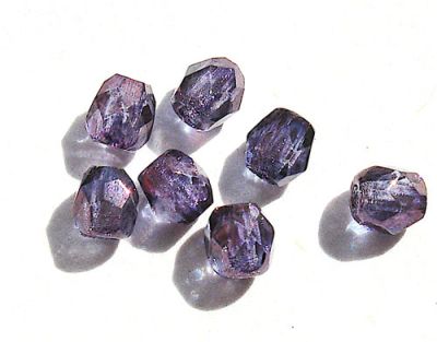 FG346 3mm Lustre Purple Facet