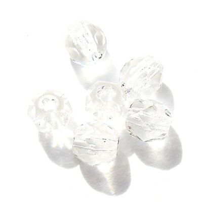 FG401 4mm Crystal Facet Bead