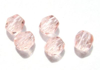 FG406 4mm Peach Facet Bead