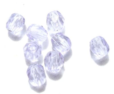 FG407 4mm Lavender Facet Bead