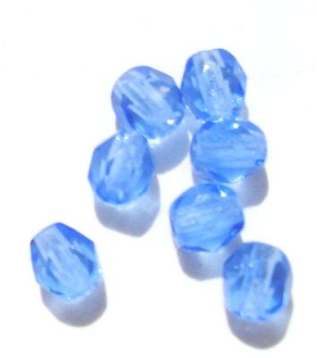 FG410 4mm Blue Facet Bead
