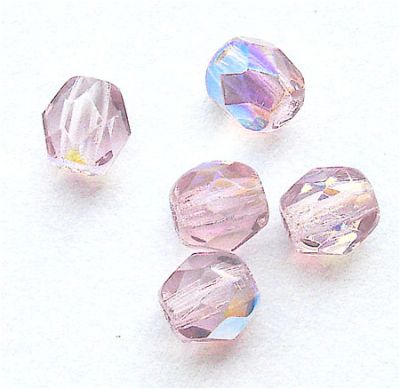 FG435 4mm Purple AB Facet