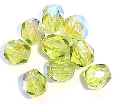 FG438 4mm Olive AB Facet