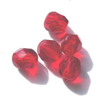 FG605 6mm Red Facet