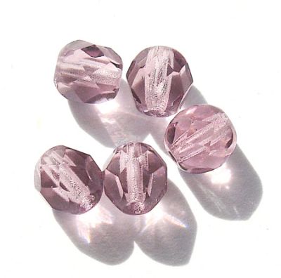 FG607 6mm Purple Facet