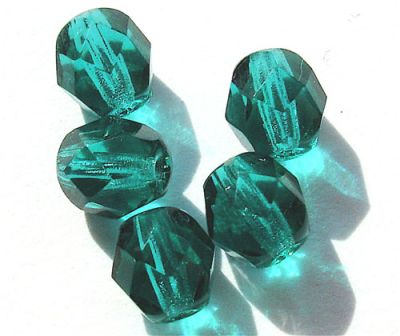 FG612 6mm Teal Facet