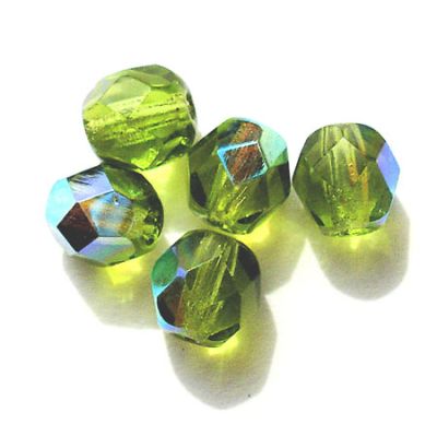 FG652 6mm Olive AB Facet