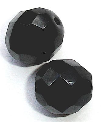 FG1207 12mm Black Facet