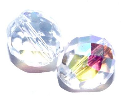 FG1210 12mm Crystal AB Facet