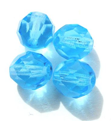 FG808 8mm Turquoise Facet