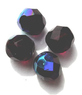 FG831 8mm Garnet (Dark Siam) AB Facet