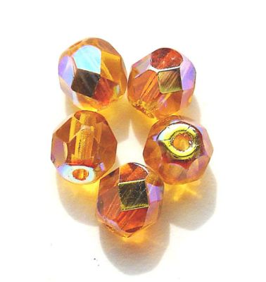 FG653 6mm Topaz AB Facet