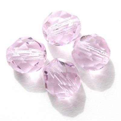 FG815 8mm Pale Pink Facet