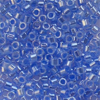 DB0240 Lined Crystal/Sapphire Delica