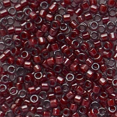 DB0280 Lined Crystal/Dark Plum Lustre Delica