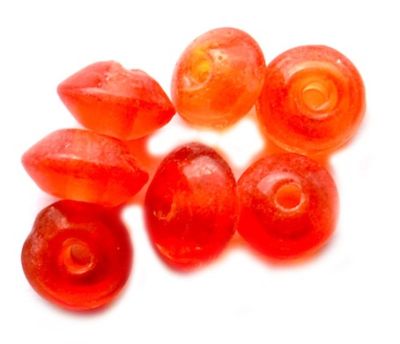 GL0652 7x5mm Orange Chakri Disc