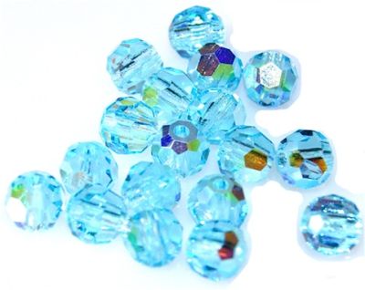 CR410 4mm Aqua AB Round